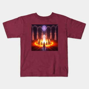 Magical Circle of Mystical Energy Kids T-Shirt